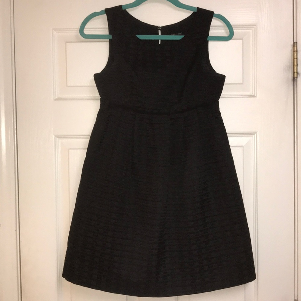 Black babydoll dress